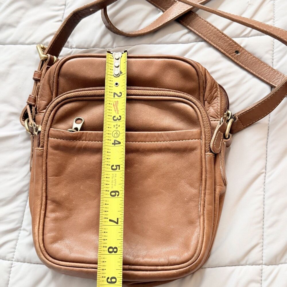 Coach International Travel Bag 0511 | British tan crossbody vintage bag - Picture 6 of 8